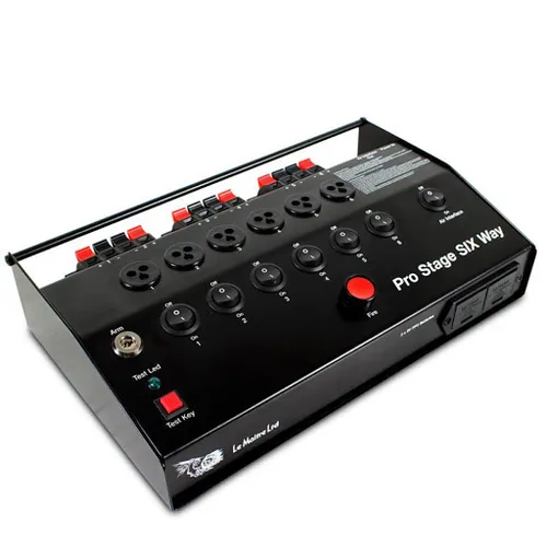 Le Maitre Pro stage 6-way controller, incl. adapter