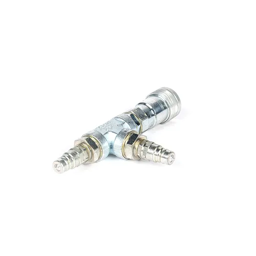 AVM-SFX CO2 combiner: 2 x 3/8” in -> 1 x 3/4” out